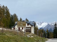 Passo Tre Croci from Cortina d'Ampezzo