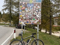 Passo Tre Croci from Cortina d'Ampezzo