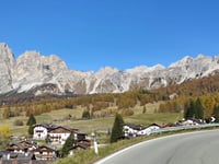 Passo Tre Croci from Cortina d'Ampezzo