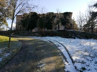 Passo Ucc'Aidu from Foresta Burgos