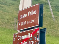 Passo Valles desde Paneveggio