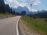 Passo Valparola from La Ila / La Villa