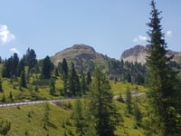 Passo Valparola from La Ila / La Villa