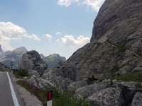 Passo Valparola from La Ila / La Villa