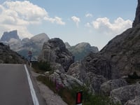 Passo Valparola from La Ila / La Villa