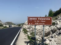 Passo Valparola from La Ila / La Villa