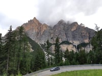 Passo Valparola from La Ila / La Villa