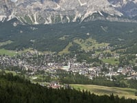 Passo Valparola depuis Cortina d'Ampezzo par Passo Falzarego