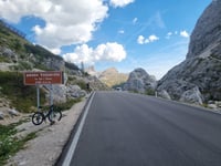 Passo Valparola from Cortina d'Ampezzo via Passo Falzarego