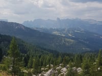 Passo Valparola from Cortina d'Ampezzo via Passo Falzarego