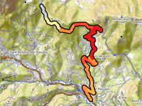 Passo Xomo from Valli del Pasubio