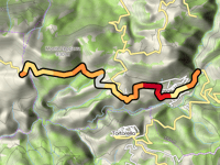 Passo Zepparra über Casaletto Spartano
