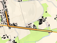 Pastorijstraat über Deinsesteenweg