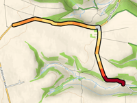 Peak Scar Road z Old Byland