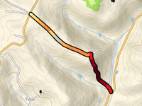 Pech del Truquel from Moulin de Montret