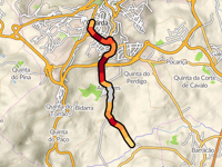 Pelourinho da Guarda from Quinta do Noéme de Baixo via Alfarazes