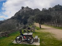 Castillo de Mirabel / Peña del Castillo über Mirabel