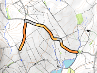 Pendle Hill über Black Moss Road