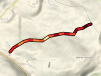 Penrod Hill da Ligonier Reservoir