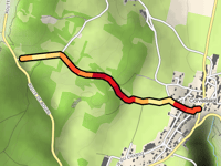 Pente à Gachy