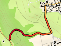 Peretshofer Höhe vanuit Einöd