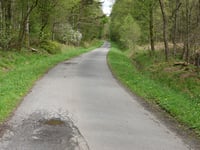 Petergensfeld über Wesertalstrasse