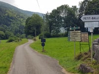 Col du Petit Ballon from Sondernach