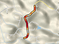 Pettit Road von Sharp Mountain Creek