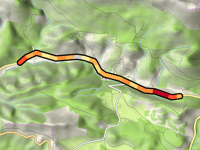 Peyroules from La Bâtie via Route de la Rivière