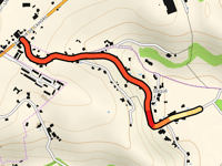 Peyroutous vanuit Toucaut via Route de la Frégate