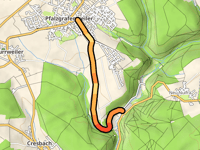 Pfalzgrafenweiler über Burgstrasse