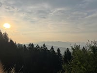 Pfänder przez Buchenberg
