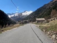 Pian del Lupo from Sondrio via Chiesa in Valmalenco