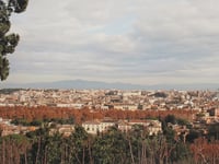 Piazzale Giuseppe Garibaldi da Piazza della Rovere