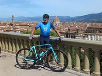 Piazzale Michelangelo da Viale Michelangelo