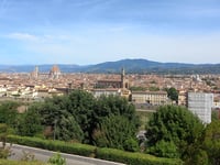 Piazzale Michelangelo from Viale Michelangelo