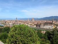 Piazzale Michelangelo from Viale Michelangelo