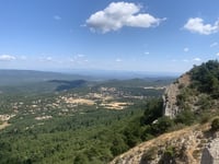 Pic de Bertagne from Plan-d'Aups-Sainte-Baume