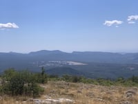 Pic de Bertagne from Plan-d'Aups-Sainte-Baume