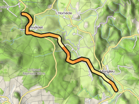 Pic de Garagnon z Manglieu przez Route de Vic le Comte
