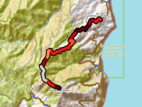 Pico Bartolomeu über Rua do Cinzeiro