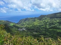 Pico da Casinha from Santa Cruz das Flores via Vales