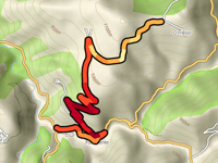 Pico da Legua / Monte da Sobrecella von A Ponte de Doiras