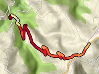 Pico da Pedra Dereta z Río Porcía