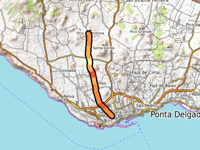 Pico da Pintona von Ponta Delgada