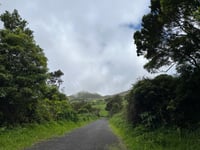 Pico das Caldeirinhas über Ribeira do Nabo