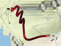 Pico das Camarinhas von Ferraria