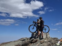 Pico Veleta / Alto de la Sierra Nevada from Pinos Genil via Haza Llana