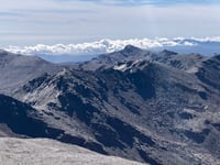 Pico Veleta / Alto de la Sierra Nevada depuis Pinos Genil par Haza Llana
