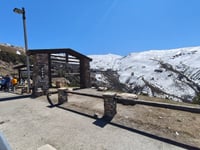 Pico Veleta / Alto de la Sierra Nevada von Cenes de la Vega über Pradollano